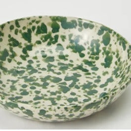 Pinchos Green Splatter Bowl