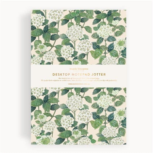 Hydrangea Notepad Jotter